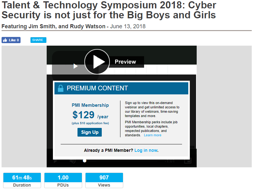 Talent & Technology Symposium 2018